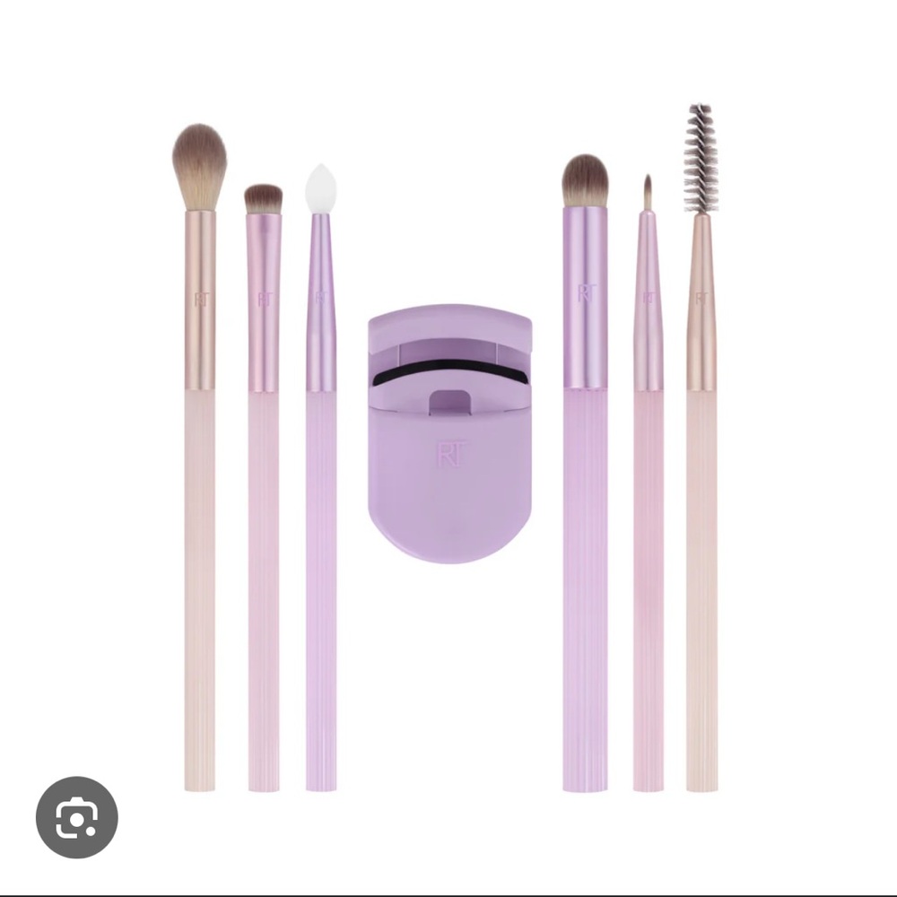 Real Techniques Pastel Pop Face & Eye Makeup Brush Sets